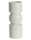 Lene Bjerre Ellia Candlestick - White - H:23CM x 9
