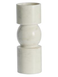 Lene Bjerre Ellia Candlestick - White - H:23CM x 9