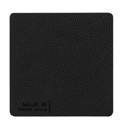 MiLLE W NORDISK DESIGN - Rectangular Lasinalunen 10x10 cm Musta