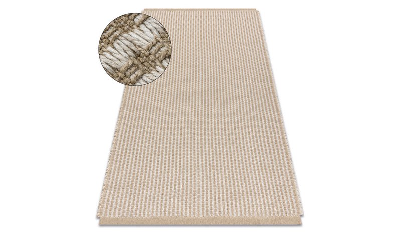 Matto JUTE 3650 musta/beige