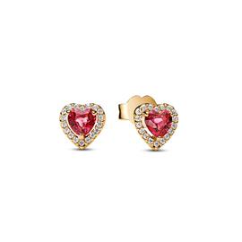 Pandora Elevated Heart Stud korvakorut 268427C02