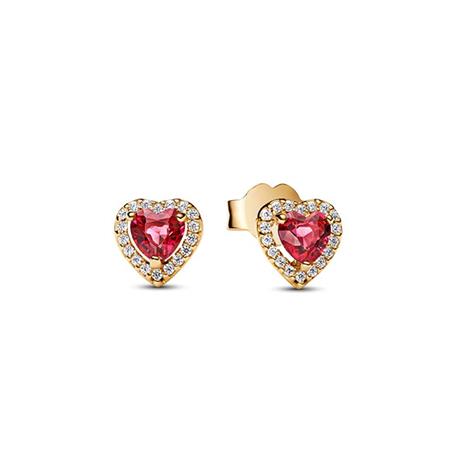 Pandora Elevated Heart Stud korvakorut 268427C02