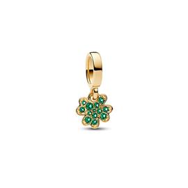 Pandora Four-leaf Clover Dangle hela, kullattu 762751C01