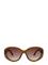 Mango Squared Frame Sunglasses - Brown - ONE SIZE – kuva 1