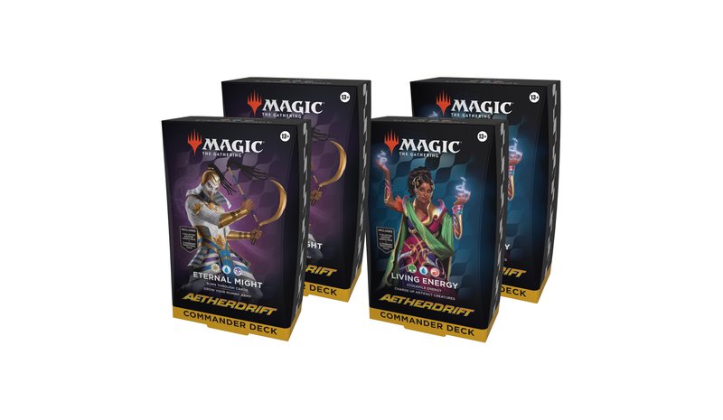 Magic The Gathering: Aetherdrift Commander Deck - Living Energy KORTTI