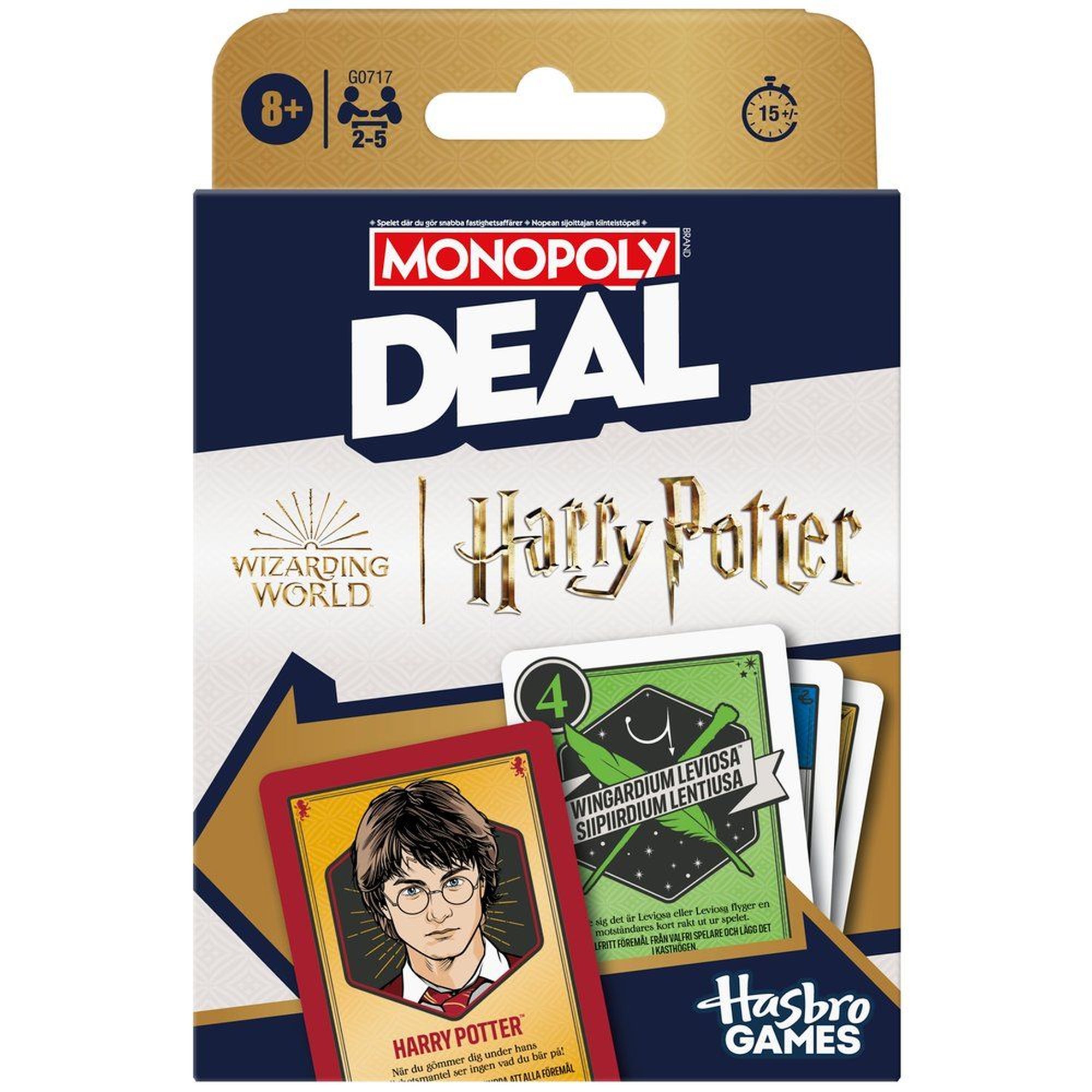Monopoly Deal Harry Potter korttipeli