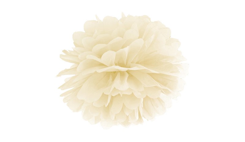 Pompon, kerma, 35 cm – kuva 1/1