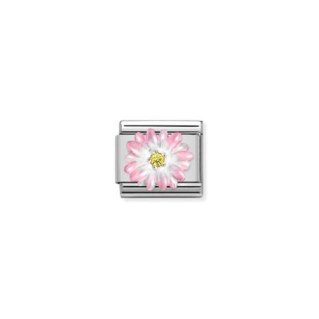 Nomination Classic Silvershine ruusu flower 330321/05