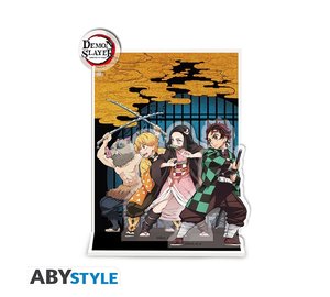 Figu - Acryl: Demon Slayer - Group, Diorama (16cm) FIGU