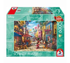Palapeli: Thomas Kinkade - Mickey & Minnie In Mexico (6000) PALA