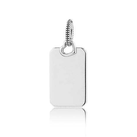 Pandora Engravable Rectangle Tag riipus 368611C00_