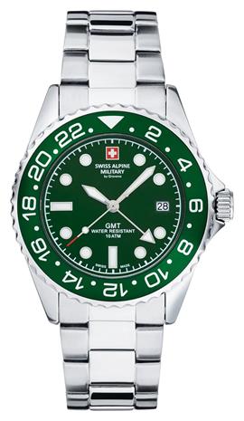 Swiss Alpine Military Master Diver GMT 7052, miesten rannekello