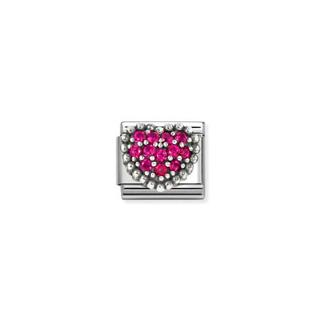 Nomination Composable cl red dot heart 330327/08