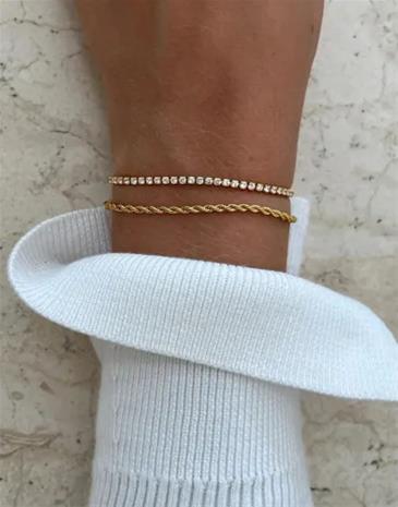 Muli Collection - Kulta - Rope Chain Bracelet