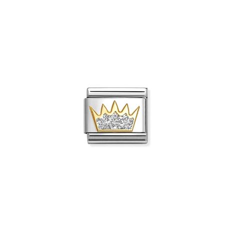 Nomination Classic gold silver crown 030220/21