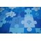 Lasten Matto PUZZLE sininen – kuva 2