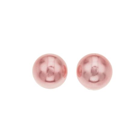 Silver Bar Helmi pink hopeakorvakorut