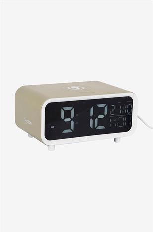 Karlsson Chunky LED herätyskello puhelimen lataustoiminnolla KA6054GR