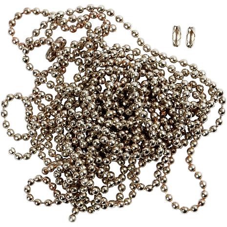 CC HOPEANVä?RINEN 1,5MM KUULAKETJU