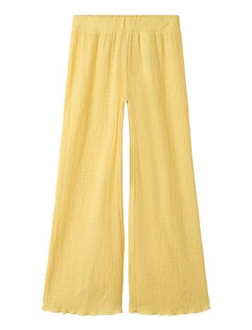 name it Nkfhikka Wide Pant - Yellow - 152