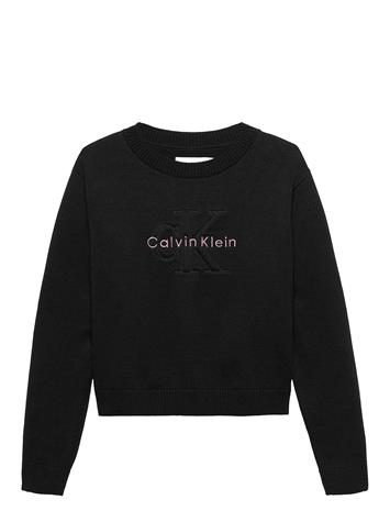 Calvin Klein Monologo Sweater - Black - 170