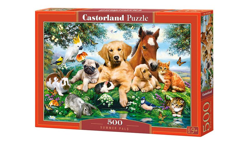 Palapeli Castorland Summer Pals, 500 kpl