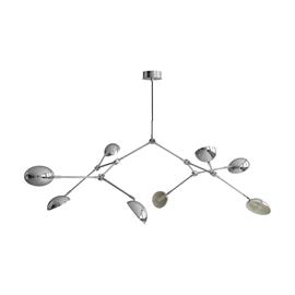 101 Copenhagen Drop Chandelier -kattokruunu Krom