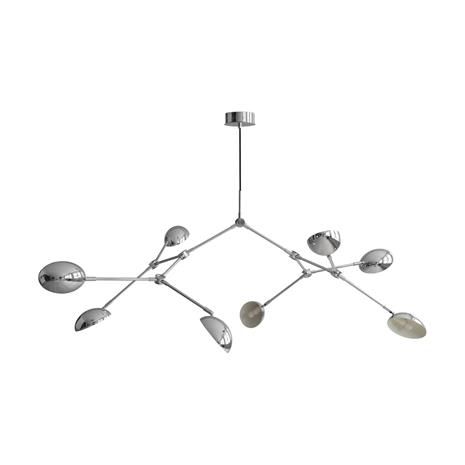 101 Copenhagen Drop Chandelier -kattokruunu Krom