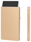 Valenta Cardprotector Aluminium Magsafe Thin Soft Gold korttikotelo
