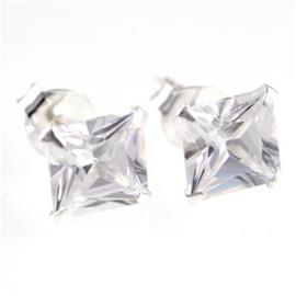 SILVER BAR CZ 5X5 MM KEVYT / KK