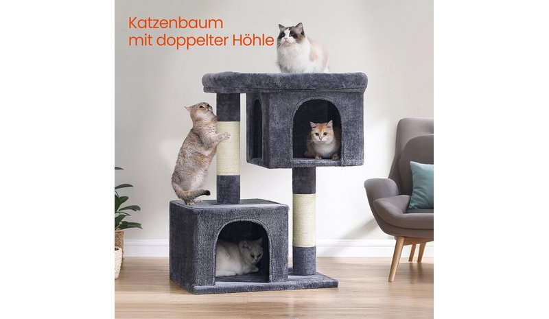 Naarmupuu, 68x48x101 cm, Vaaleanharmaa
