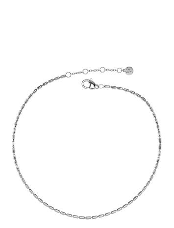 Edblad Seed Bead Anklet Steel - Silver - ONE SIZE