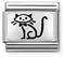 Nomination Composable Classic Link Oxidised Silver Kitten 330109 53 – kuva 1