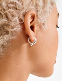 Pilgrim Iris Earrings Silver-Plated - Silver - ONE SIZE