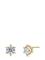 Edblad Crown Studs L - Gold - ONE SIZE – kuva 1