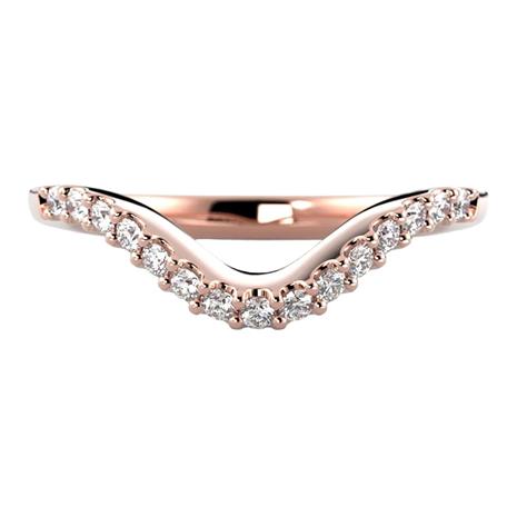 Festive Auréa Side 0.15 ct 14K timanttisormus 14-746-015