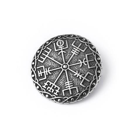 Lykken Viking Vegvisir rintaneula