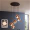 EGLO ROCAMAR 1 CLUSTER E27 5L COPPER/CLEAR – kuva 3