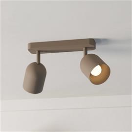 Eglo 44162 - Kohdevalaisin TILSTON 2xE14/40W/230V beige