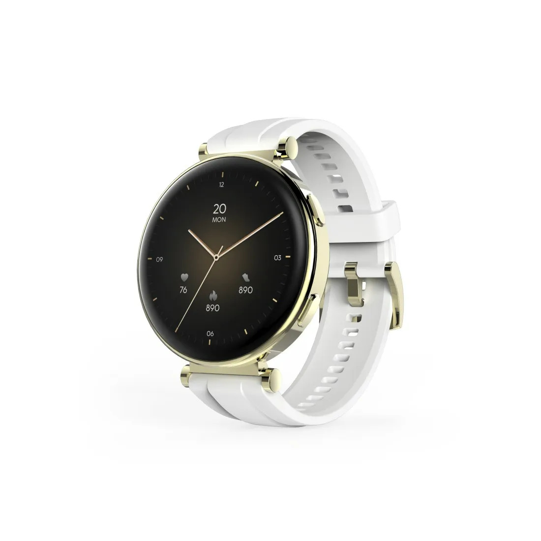 Hama Smartwatch 7000 43mm -aktiivisuusranneke, kulta/valkoinen