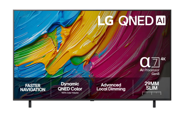 LG 65QNED80A6A (65"), LED-televisio