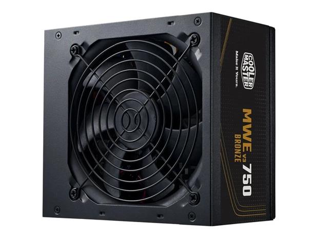 Cooler Master MWE Bronze V3 750W -virtalähde, 80 Plus Bronze