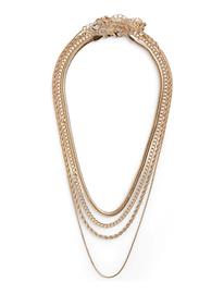 Pieces Pcbifi Necklace 4-Pack - Gold - ONE SIZE