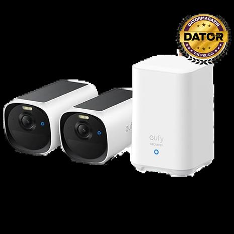 Anker EufyCam 2x E40 + HomeBase 2 16GB | Human detection