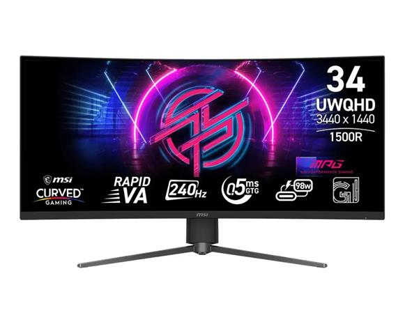 MSI MPG 346CQRF (34"), näyttö