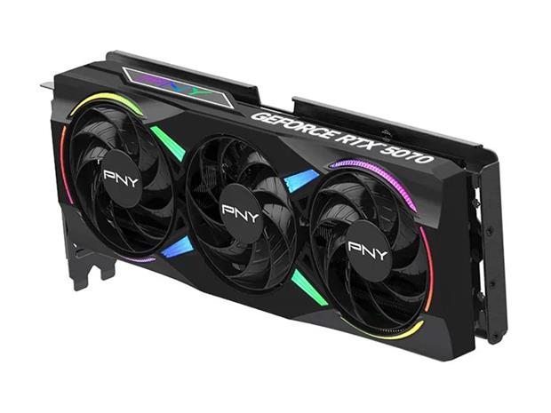 PNY GeForce RTX 5070 ARGB 3X OC 12 GB, PCI-E, näytönohjain
