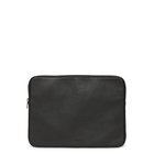 SANDQVIST Leather Laptop Case Piping Tietok Laukku Läppärilaukku Laukku Black SANDQVIST