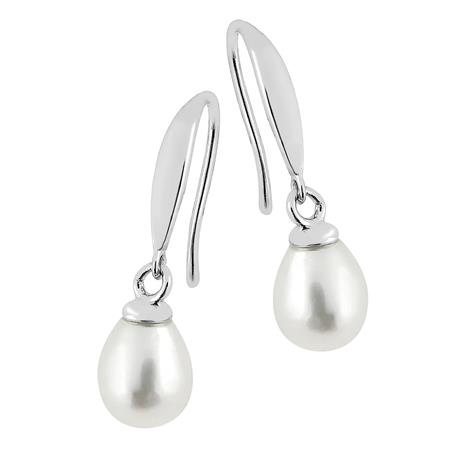 Lykken Pearls helmikorvakorut pisara 6-7mm