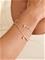 Pilgrim Prism Bracelet Silver-Plated - Silver - ONE SIZE – kuva 1