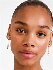 Pilgrim Reggie Earrings Gold-Plated - Gold - ONE SIZE